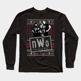 nWo Christmas Ugly Long Sleeve T-Shirt